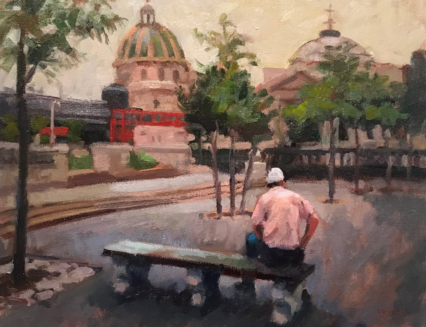 A Day in Brooklyn (16 x 20 Inches)