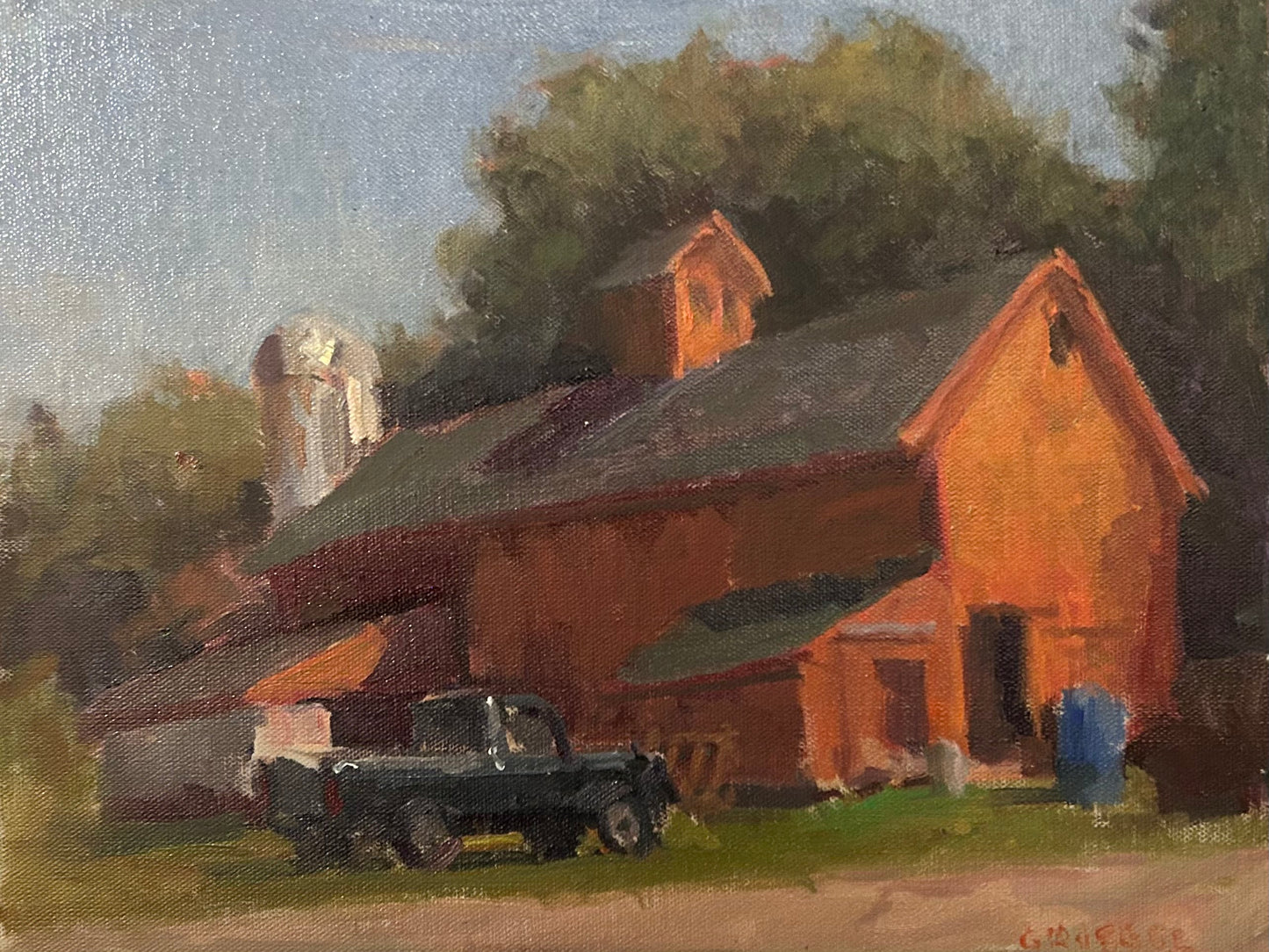 Barn at Kent Land Trust (11 x 14 Inches)