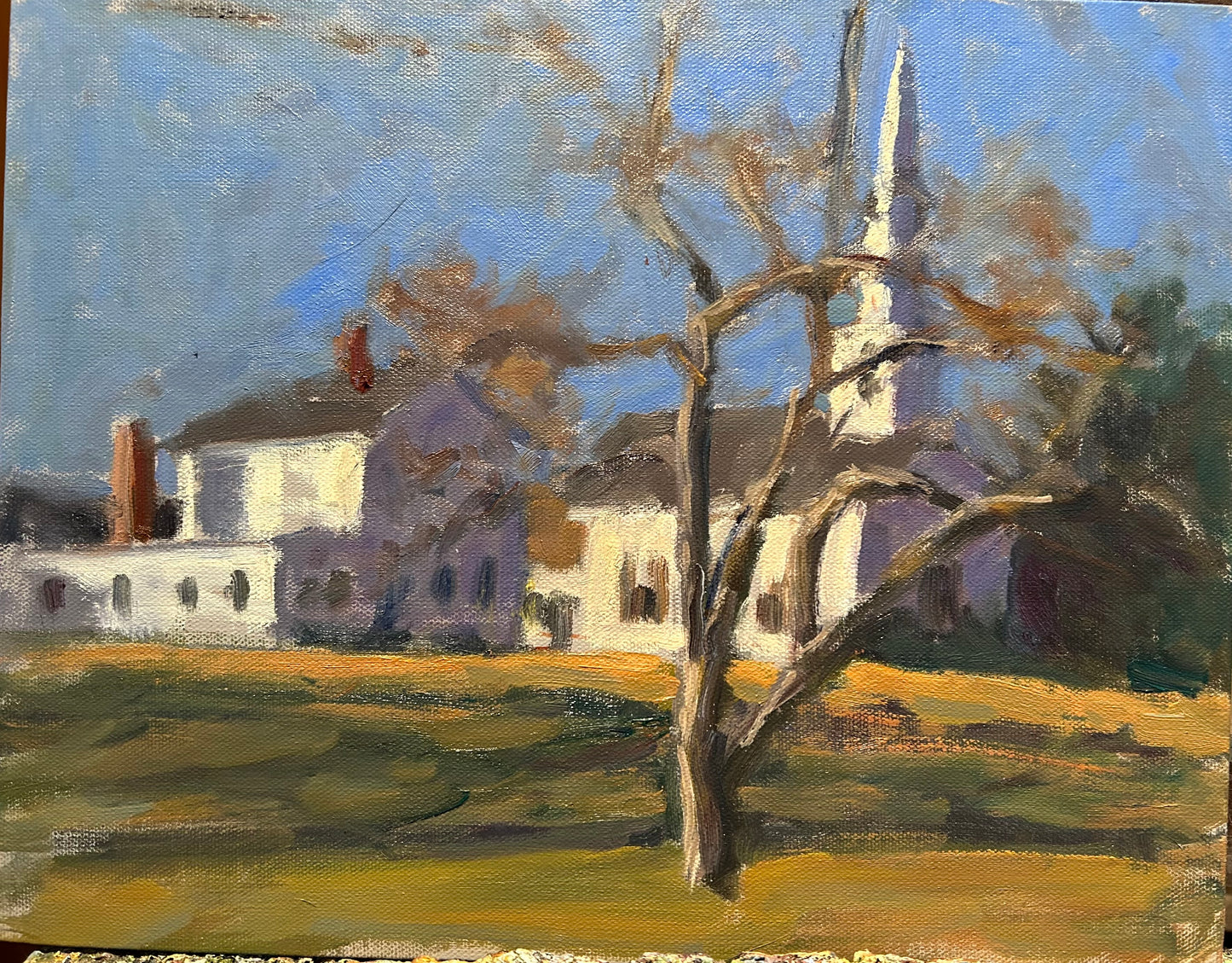 Church in Gaylordsville (11 x 14 Inches)