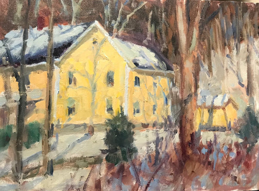 Dobsons’ House (12 x 16 Inches)