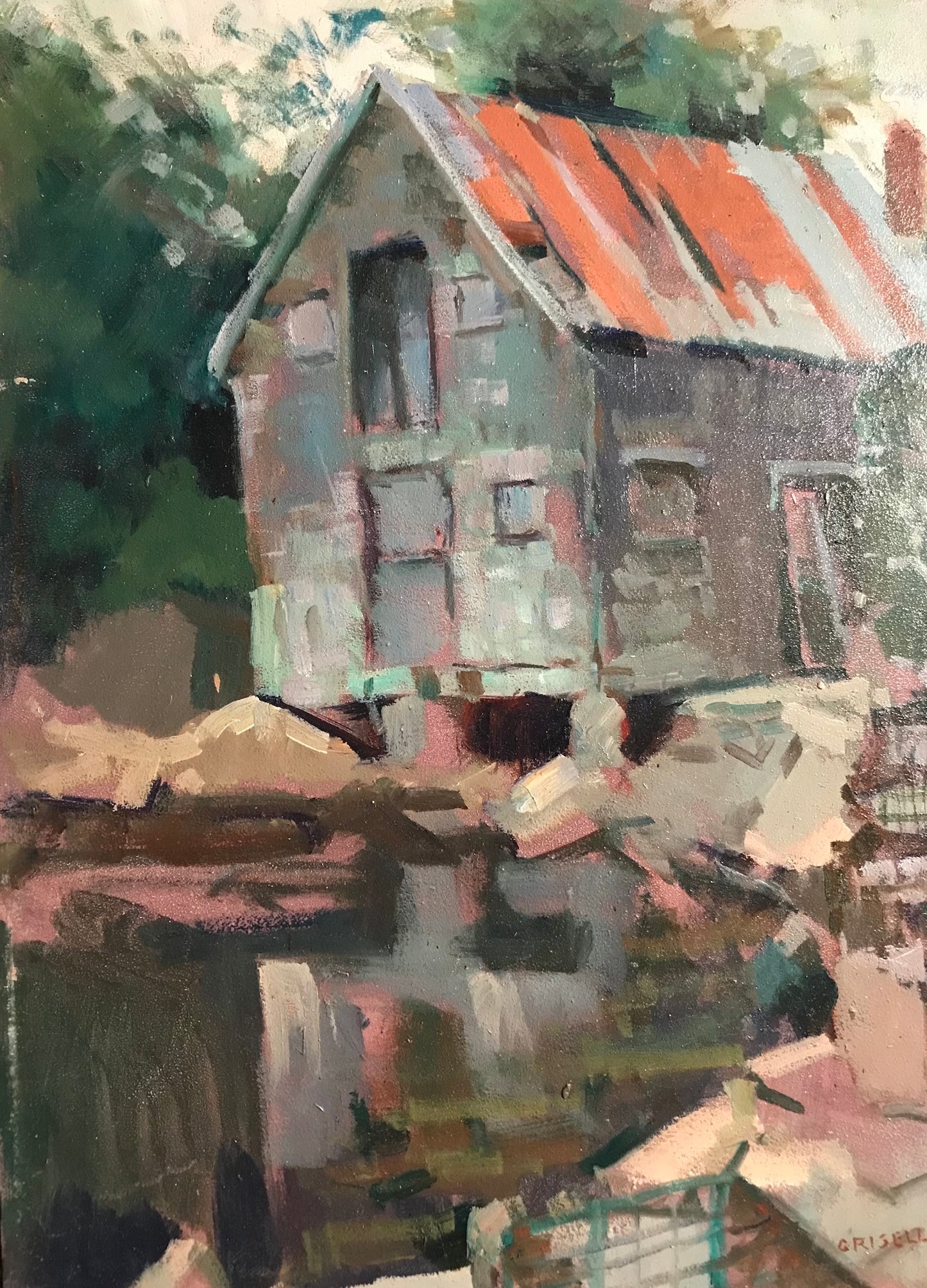 Fishing Shack, Cape Ann (16 x 12 Inches)