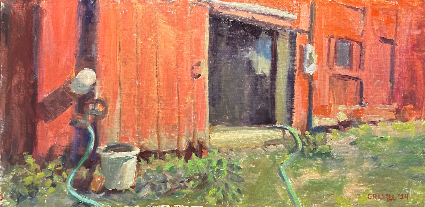 Megan’s Barn (10 x 20 Inches)