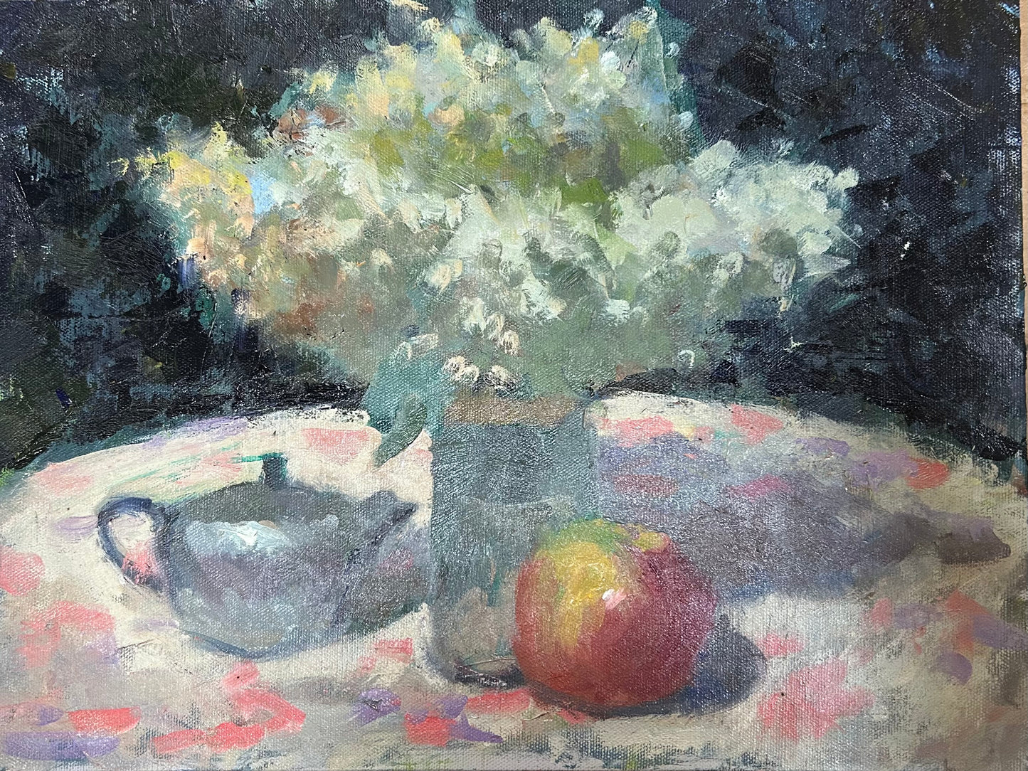A Gift of Hydrangeas (12 x 16 Inches)