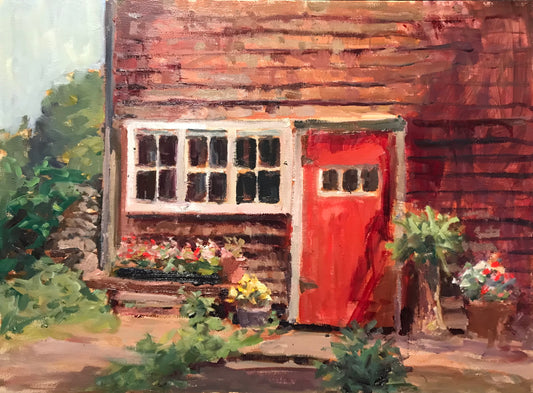 Outside the Kitchen (18  x 24 Inches)