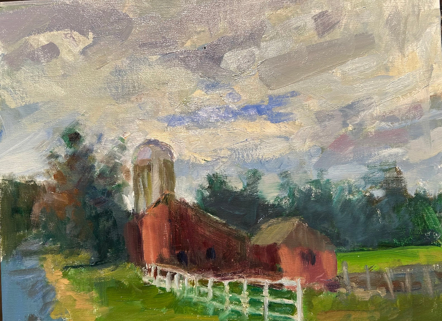 The John Lindbergh Farm (11 x 14 Inches)