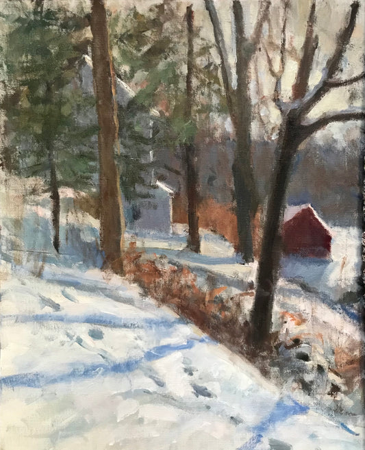 View From The Porch (20 x 16 Inches)