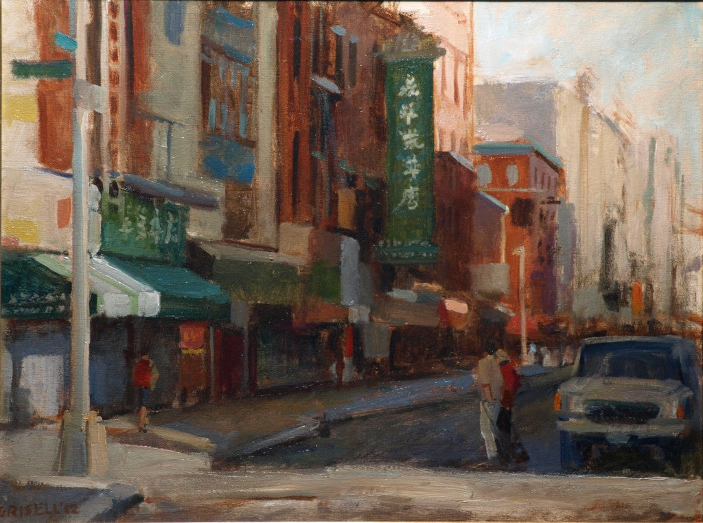 Street in Chinatown (18 x 24 Inches)