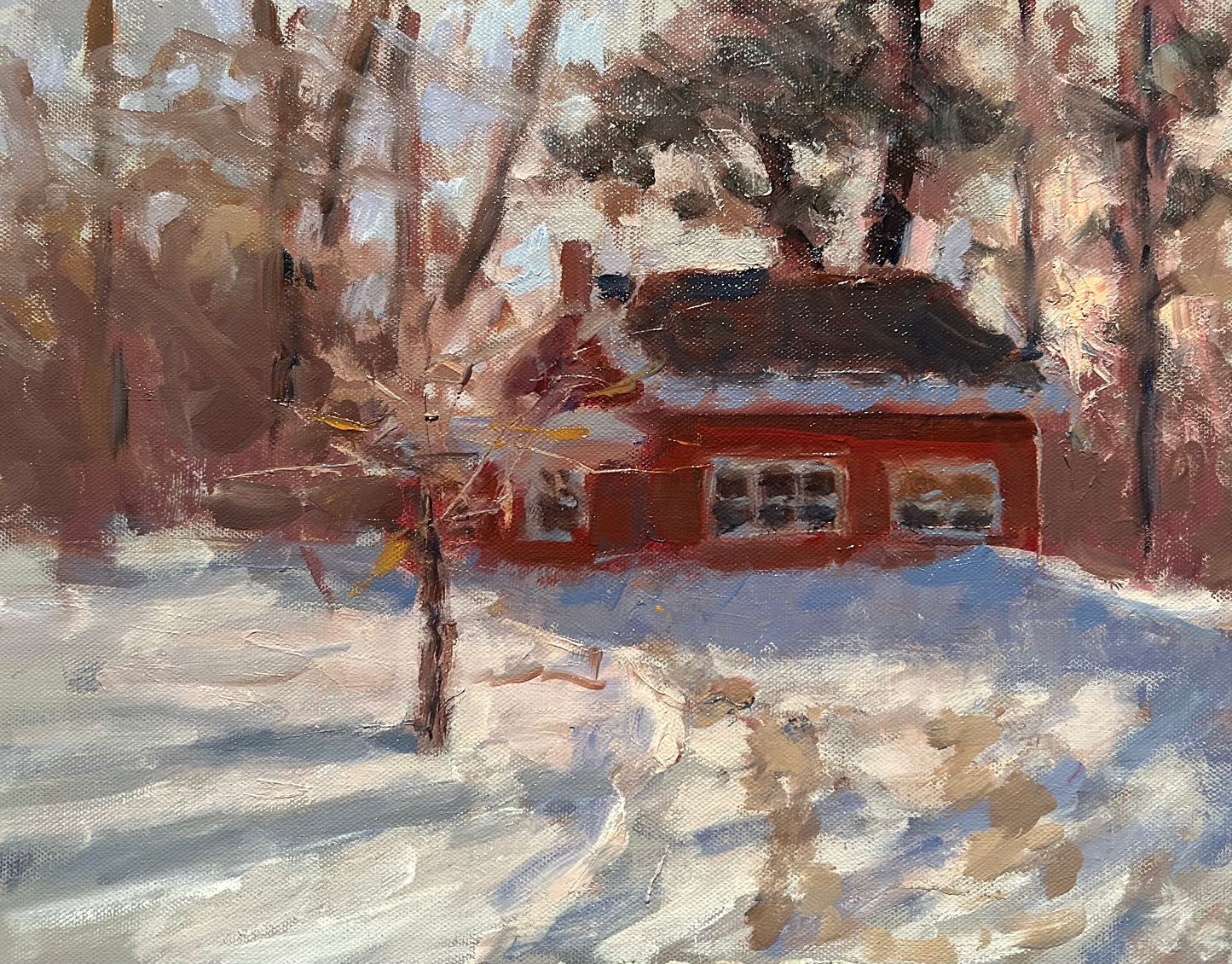 At Home (11 x 14 Inches)