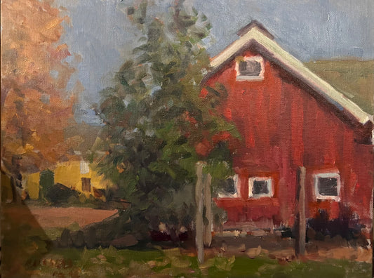 Barn in Bantam (11 x 14 Inches)