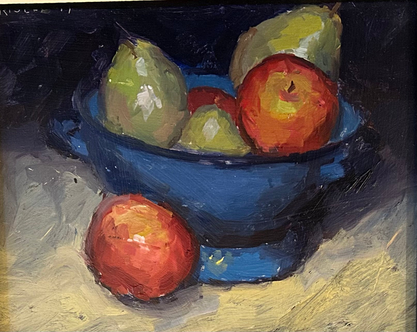 Blue Colander (8 Inches x 10 Inches)