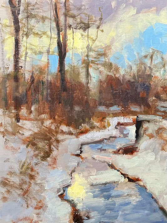 Bright Water (16 x 12 Inches)