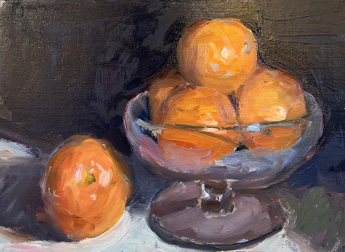 Christmas Eve- Oranges (9 x 12 Inches)