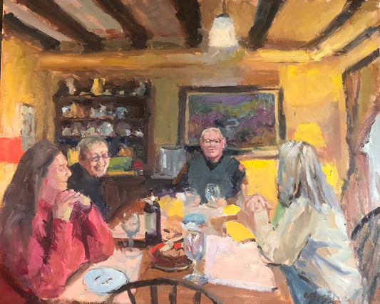 Dinner Party (20 x 24 Inches)