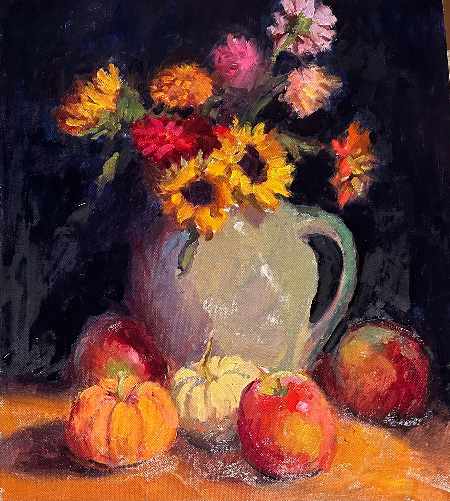 Flowers and Fruit (20 x 16 Inches)