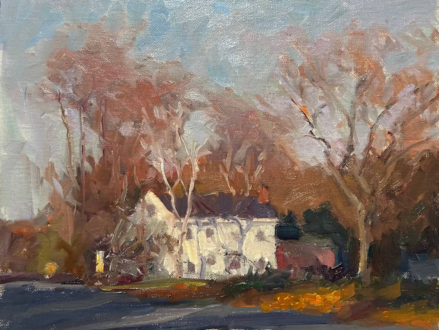 House in Cornwall (11 x 14 Inches)