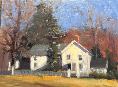 House in Milton (11 x 14 Inches)