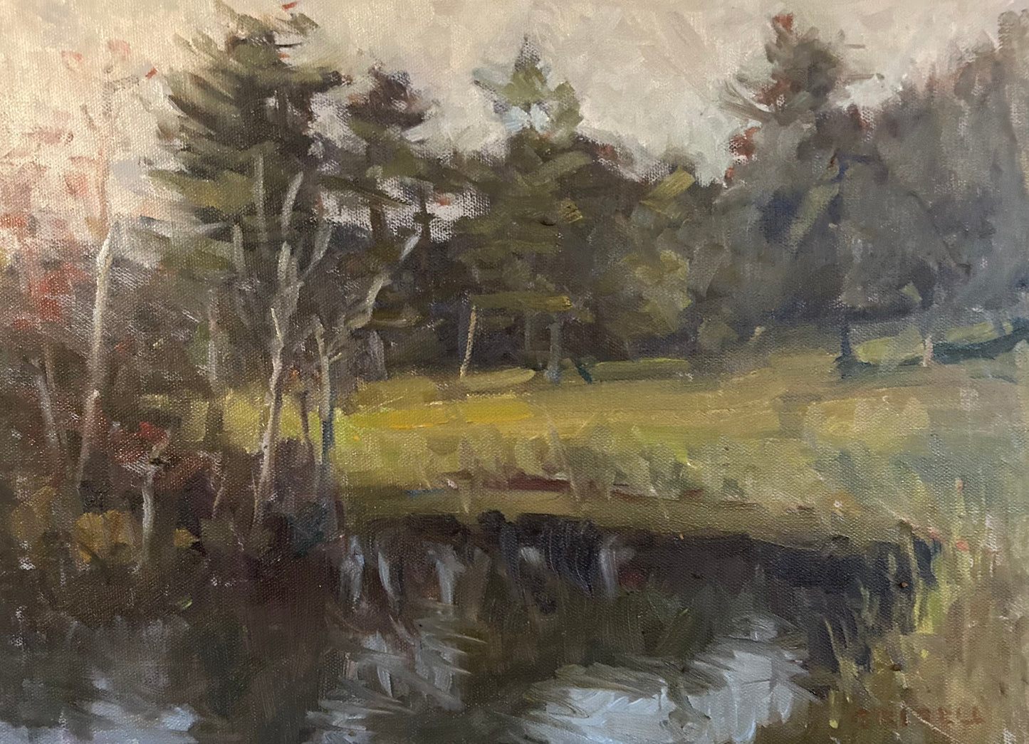 Pond at Litwin Farm (12 x 16 Inches)