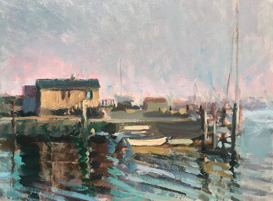 Late Afternoon – Stonington (12 x 16 Inches)
