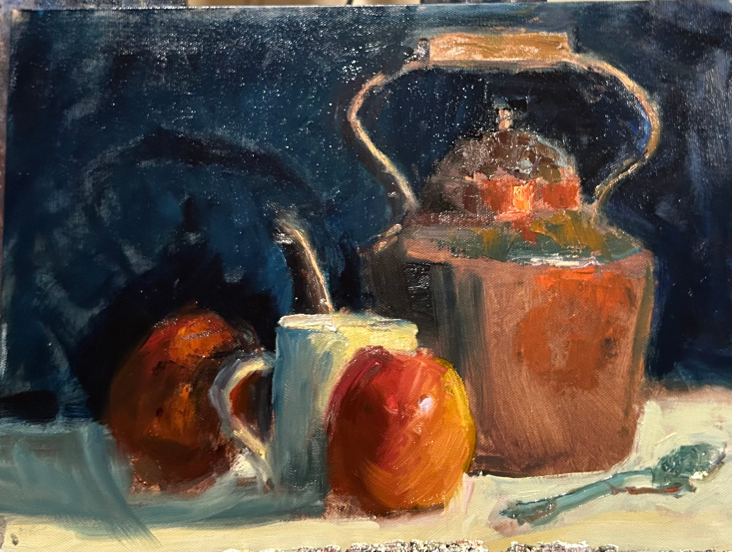 “Leslie’s Teakettle” (12 x 16 Inches)