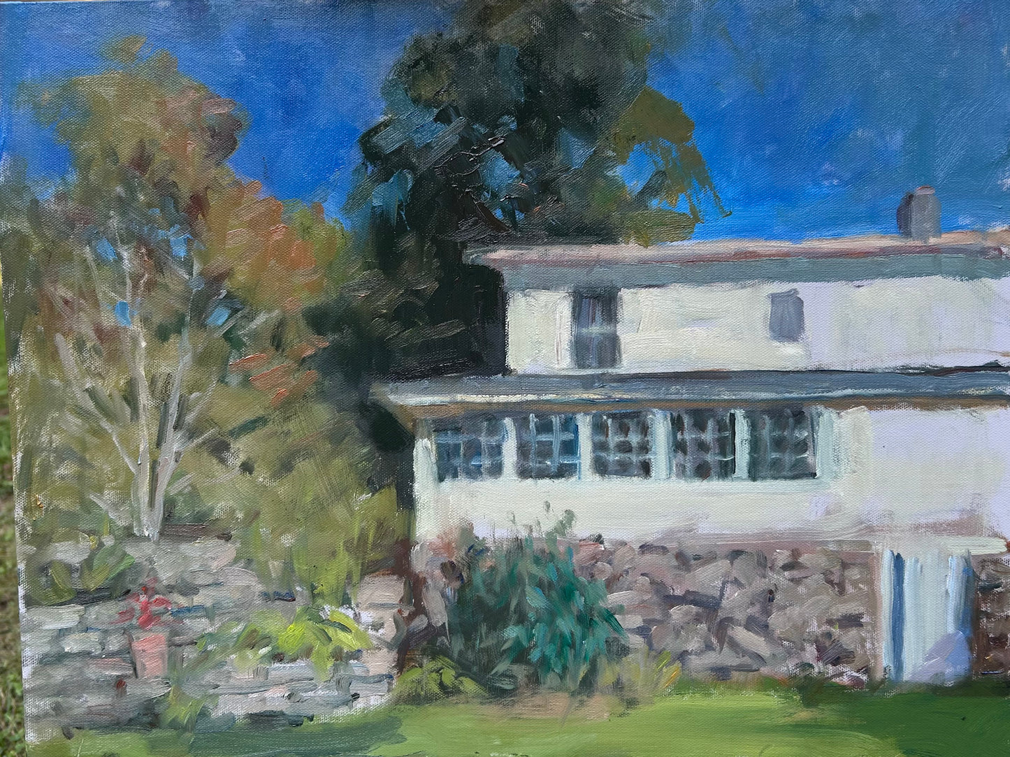 Looking East: October (16 x 20 Inches)