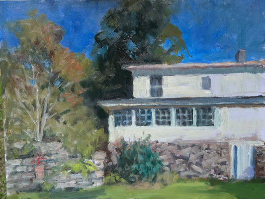 Looking East: October (16 x 20 Inches)