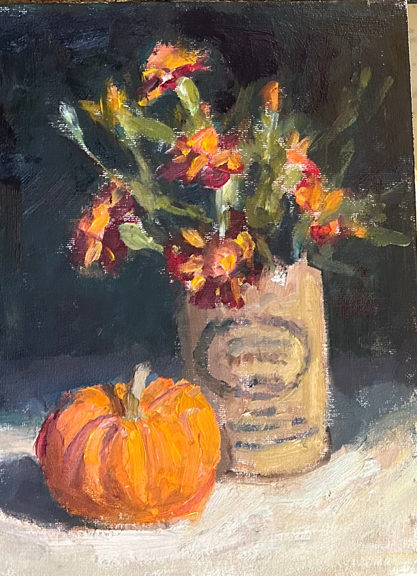 Marigolds and Marmalade (12x 9 Inches)