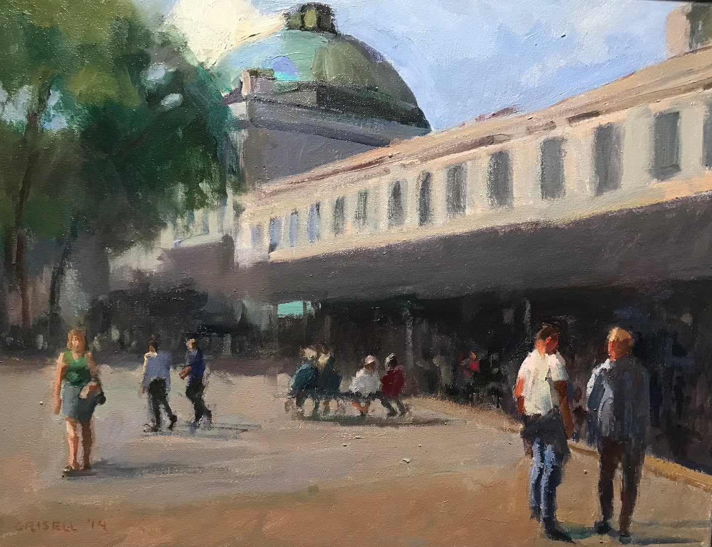 Quincy Market (16 x 20 Inches)