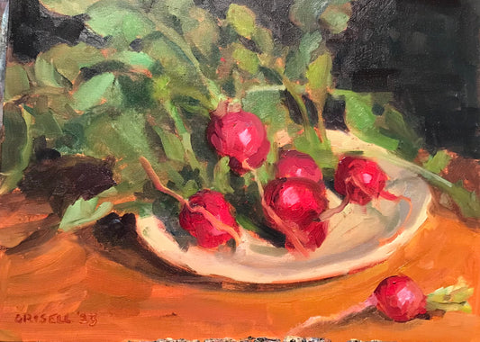 Radishes (12 x 16 Inches)