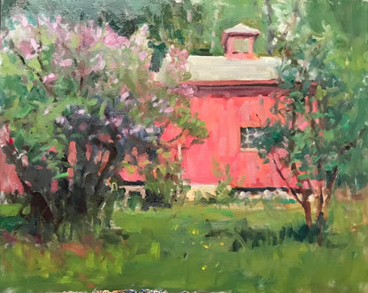 Red Barn in May (16 x 20 Inches)