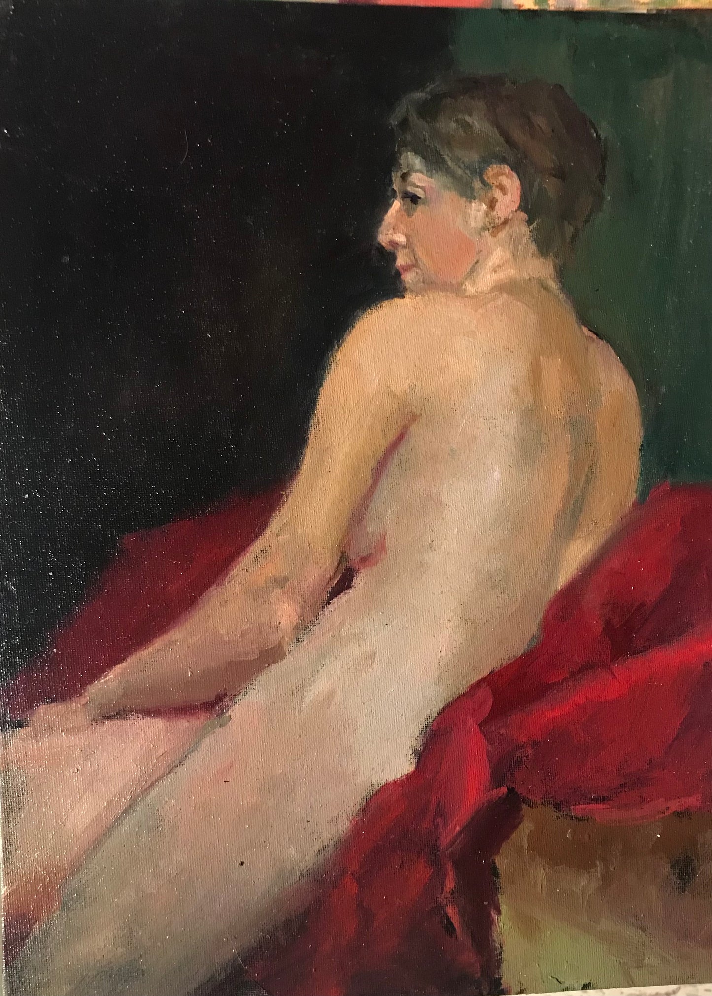 Seated Woman (16 x 12 Inches)
