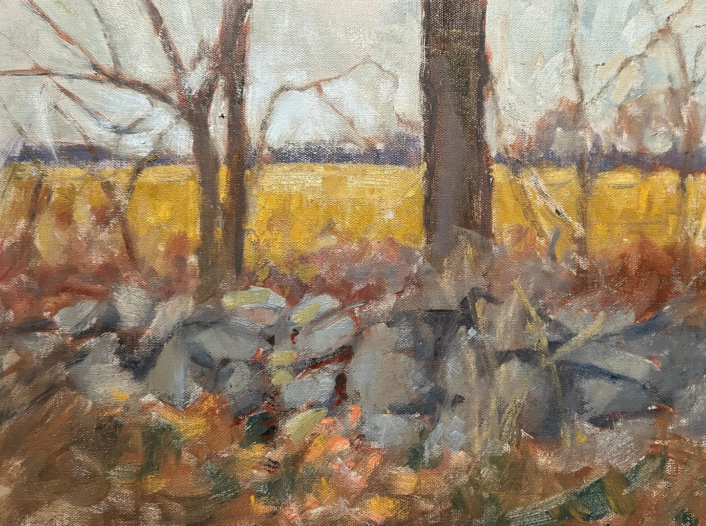 Stone Wall (12 x 16 Inches)