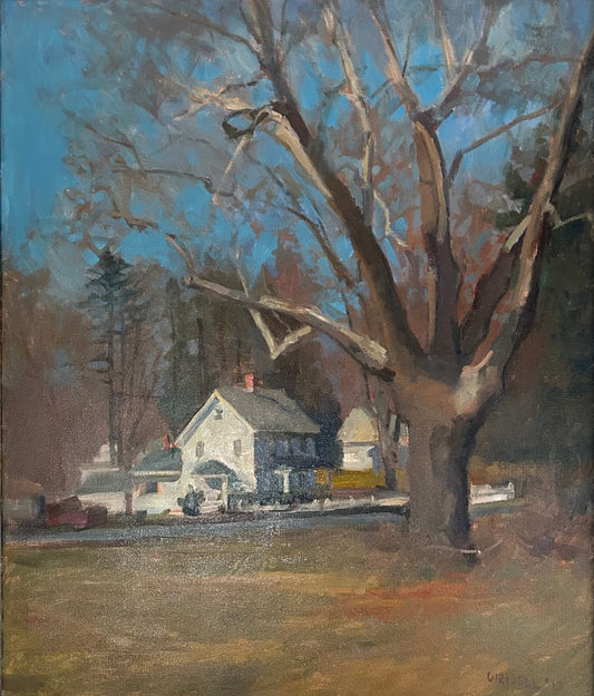 Sycamore at Fireman’s Field (20 x 24 Inches)