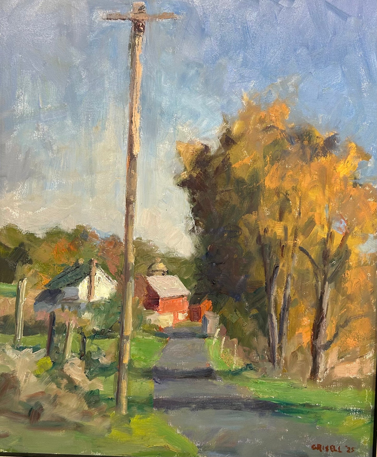 Tanner Farm in October (24 x 20 Inches)