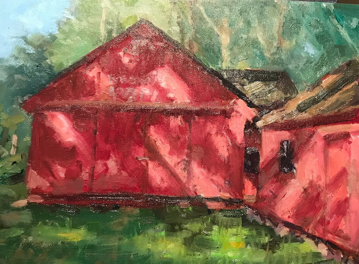 The Blacksmith Shop (11 x 14 Inches)