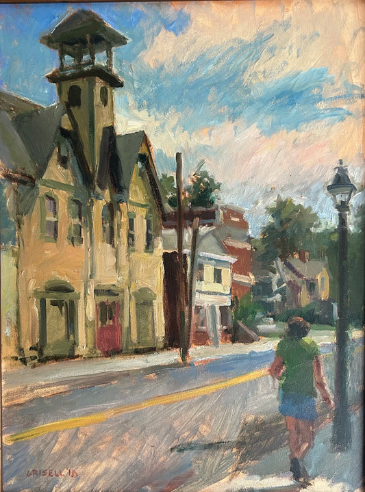 The Old Firehouse (24 x 18 Inches)