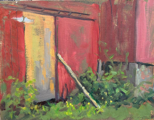 The Tractor Shed (11 x 14 Inches)