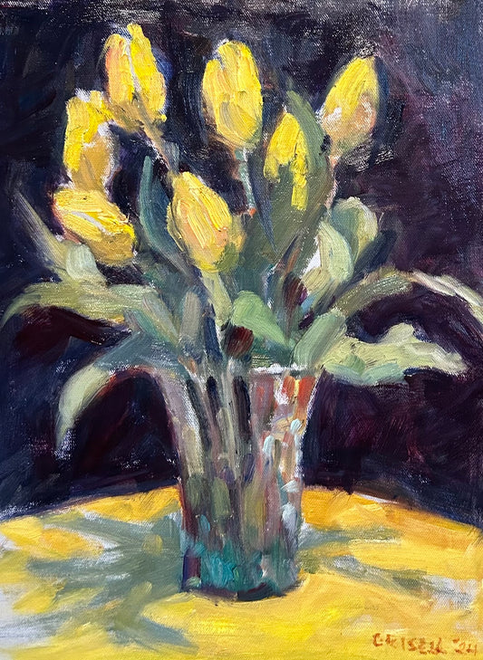 Tulips for Thanksgiving (16 x 12 Inches)