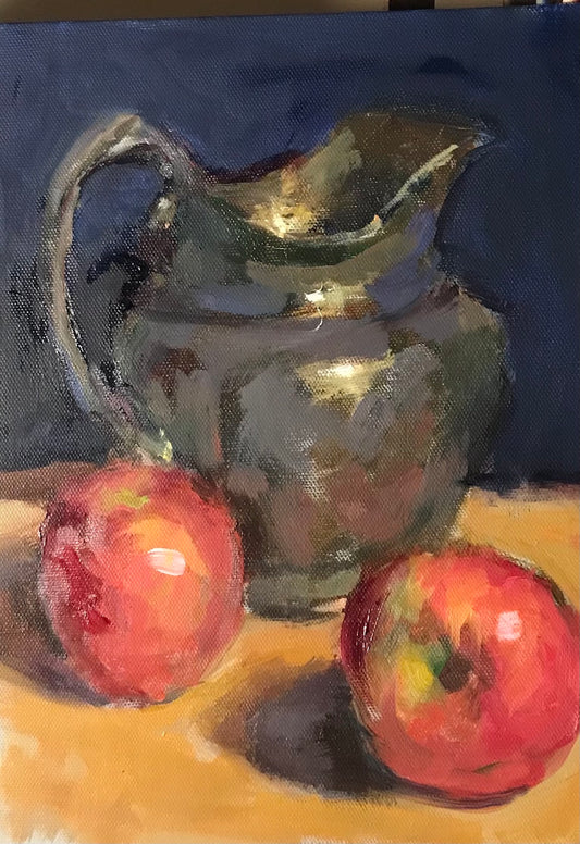 Two Apples (12 x 9 Inches)