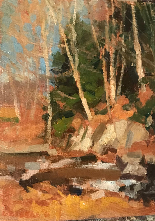 Where Brook Meets Hill (10 x 8 Inches)